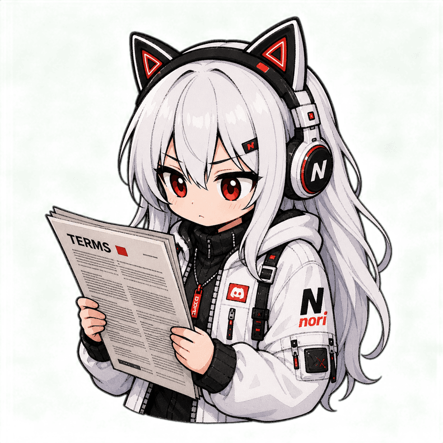 Nori lendo um documento